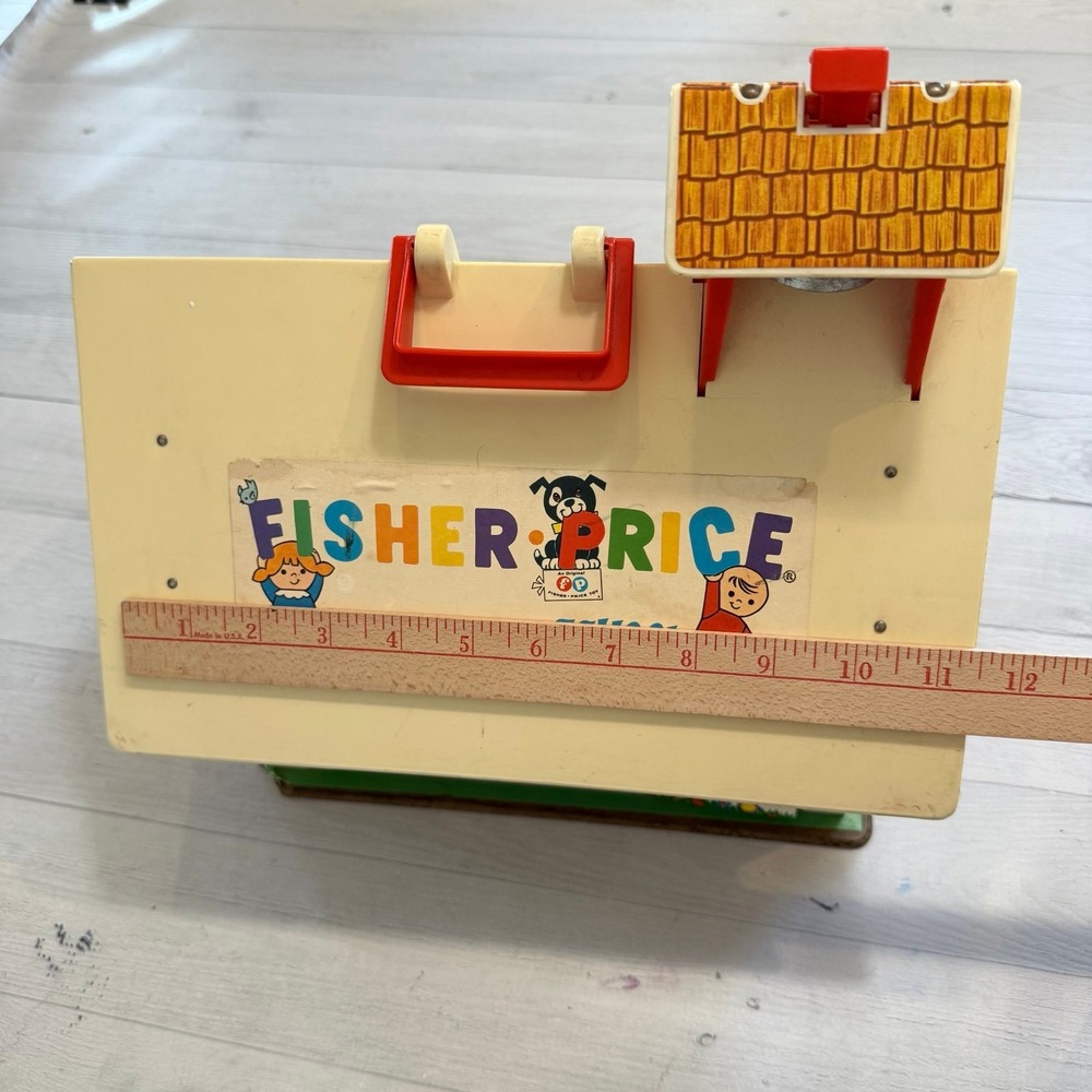 Vintage Fisher Price play‎ family school - Picture 9 of 12